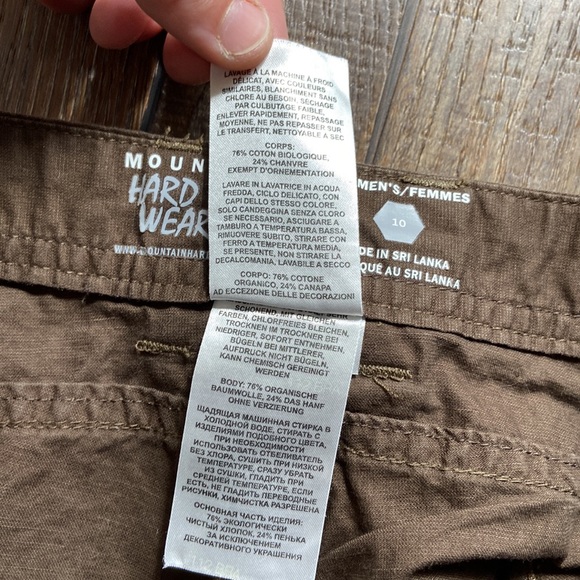 Mountain Hardwear Convertible Crop Pants Size 10 - Picture 8 of 16